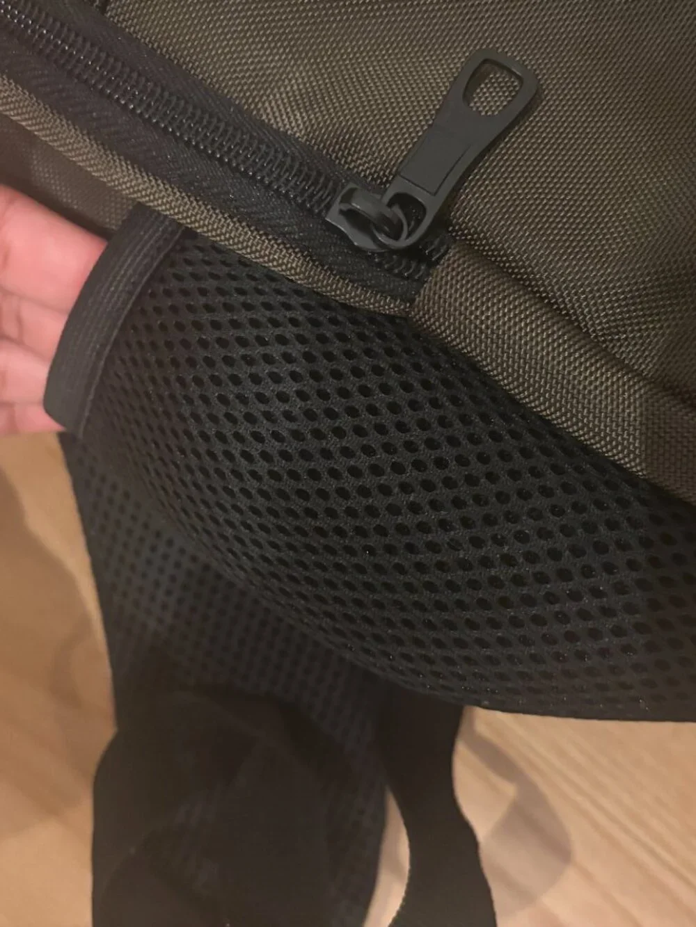 Nylon Jack Abrahams Backpack (Olive) | NWT